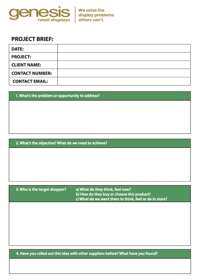 Genesis-Retail-Displays-Custom-POS-Display-Brief-Form-Sample