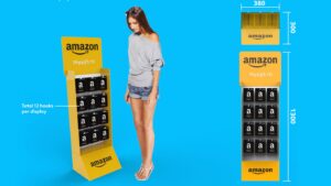 Genesis Retail Displays pos display manufacturer in Australia for custom designs for a cardboard display for gift cards in grocery stores